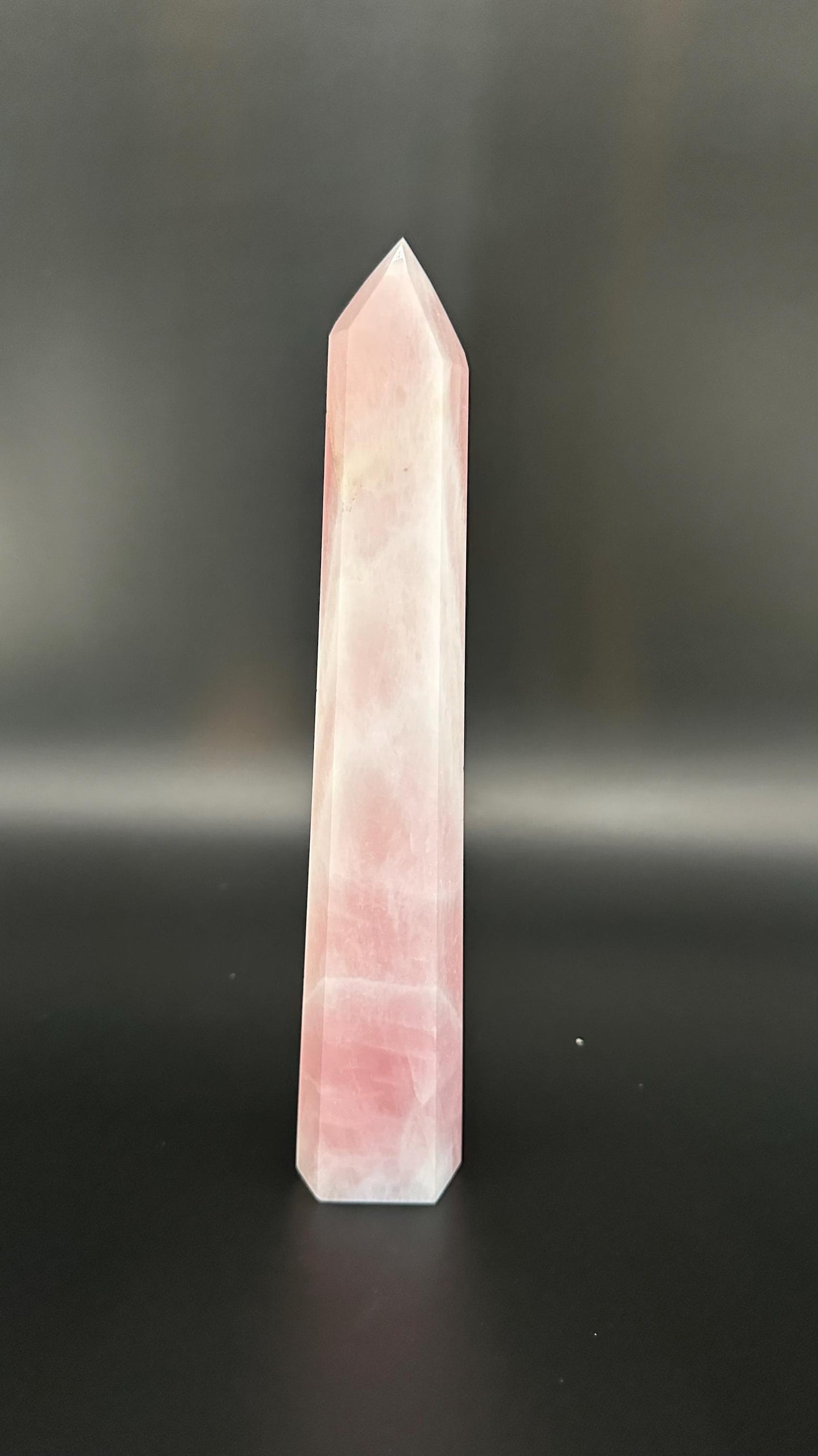 Rose Quartz Crystal Tower | Heart Chakra Healing | Self-Love. Emotional Balance | Reiki & Energy Healing | High Vibrational Crystal Point