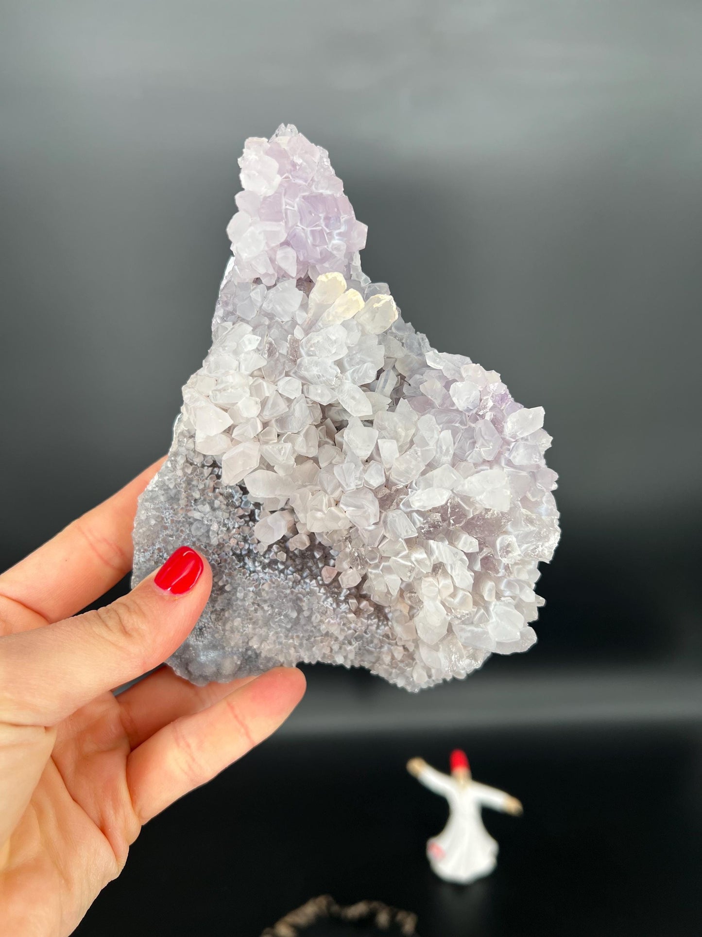 Flowering Amethyst Crystal – Rare Bloom Cluster for Spiritual Healing & Energy Cleansing