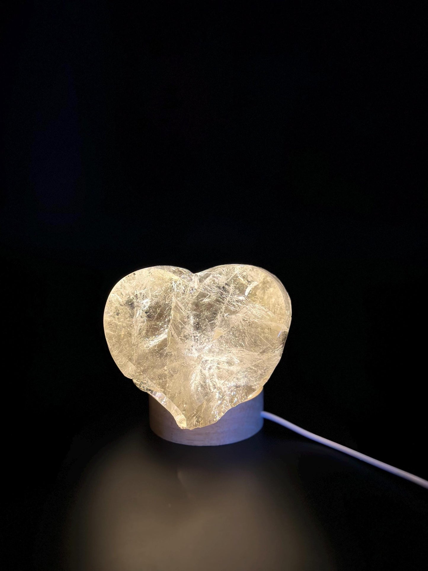 Citrine Heart & Raw Polished Citrine | Natural Abundance Crystal