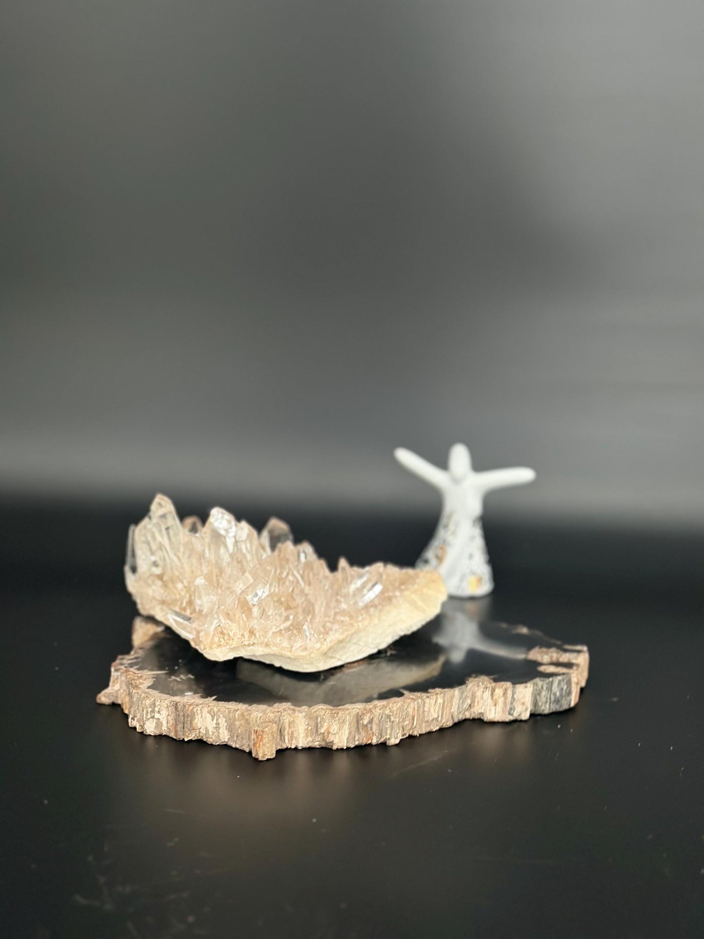 Himalayan Quartz Cluster Master Healer Energy Amplifier High Vibration Crystal for Meditation, Manifestation, and Chakra Balancing