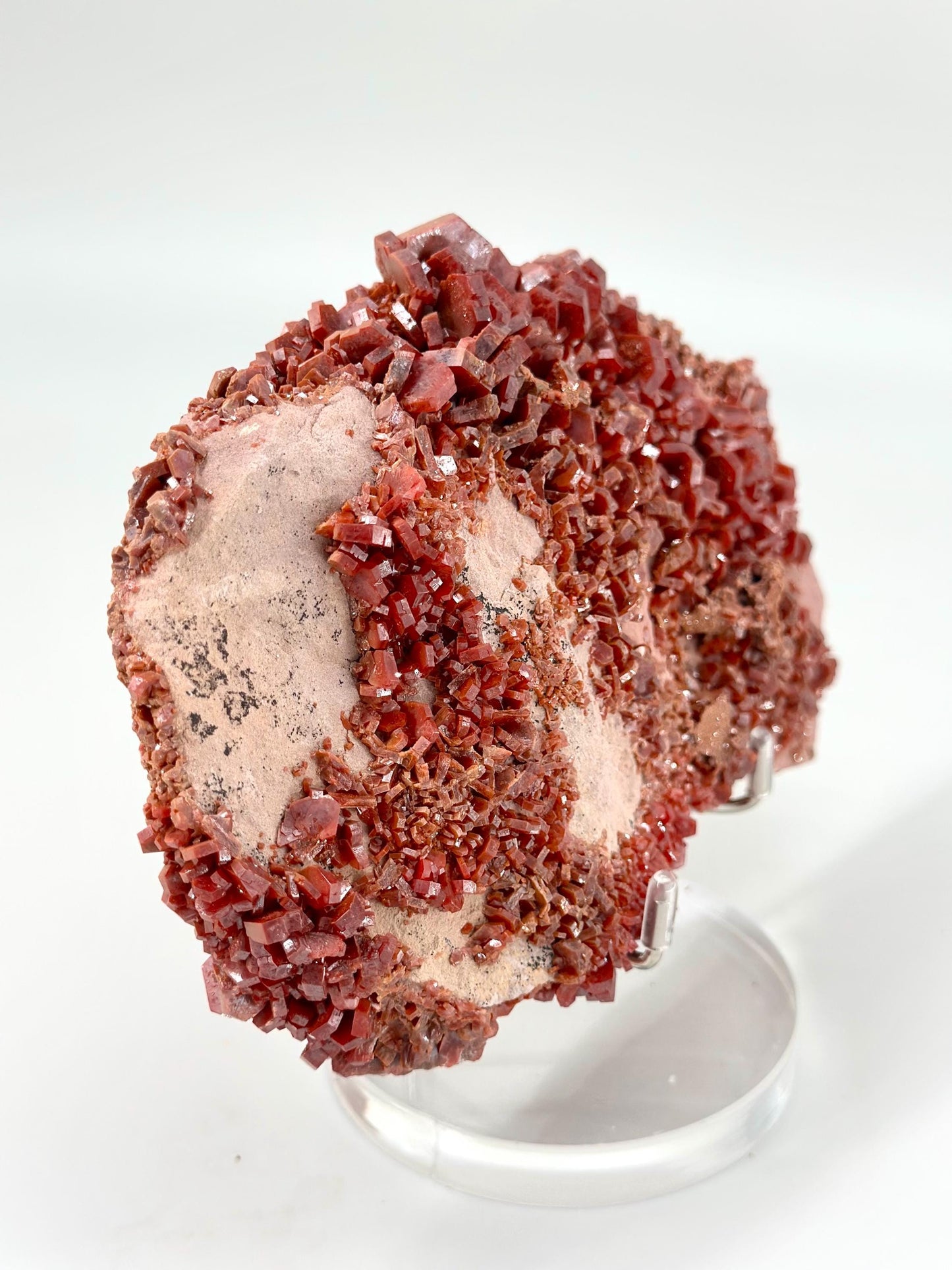 Rare Vanadinite Cluster | Raw Vanadinite Crystal | High-Energy Manifestation Stone | Grounding & Creativity Booster | Collector’s Mineral Sp