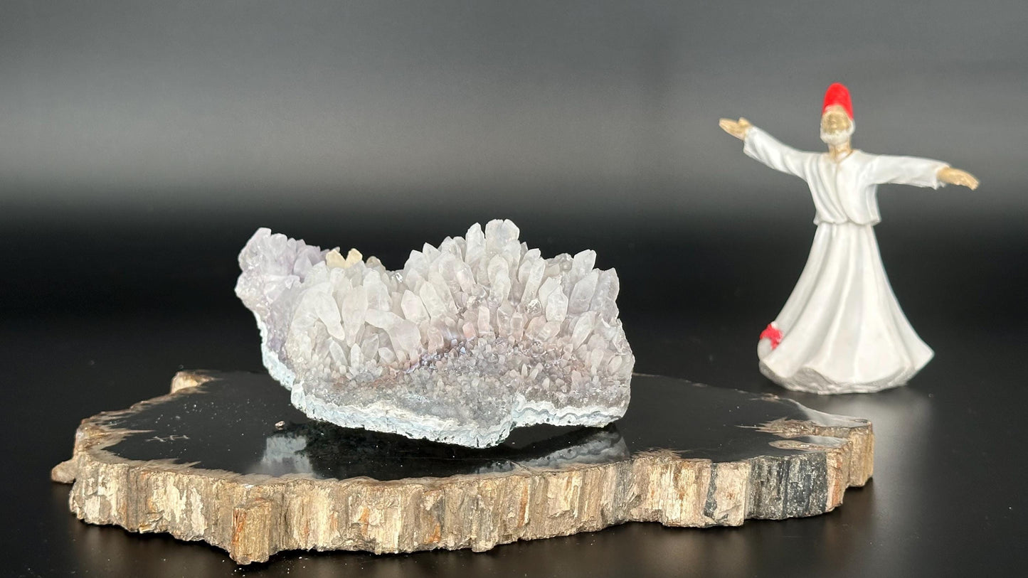 Flowering Amethyst Crystal – Rare Bloom Cluster for Spiritual Healing & Energy Cleansing