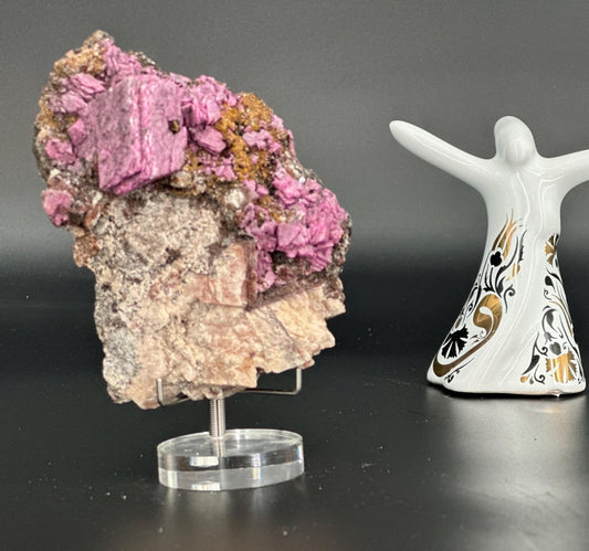 Cobaltoan Calcite, Aphrodite’s Stone: The Crystal of Love Heart Healing