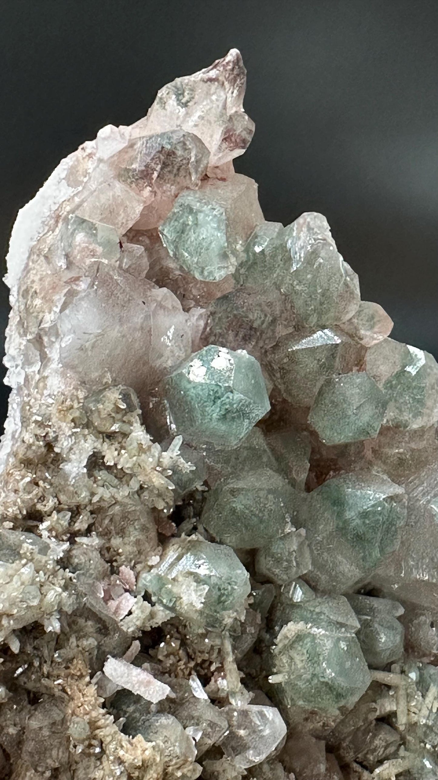 Rare Green Himalayan Quartz Cluster | Heart Chakra Healing & Spiritual Awakening Crystal | High Vibrational Energy Stone