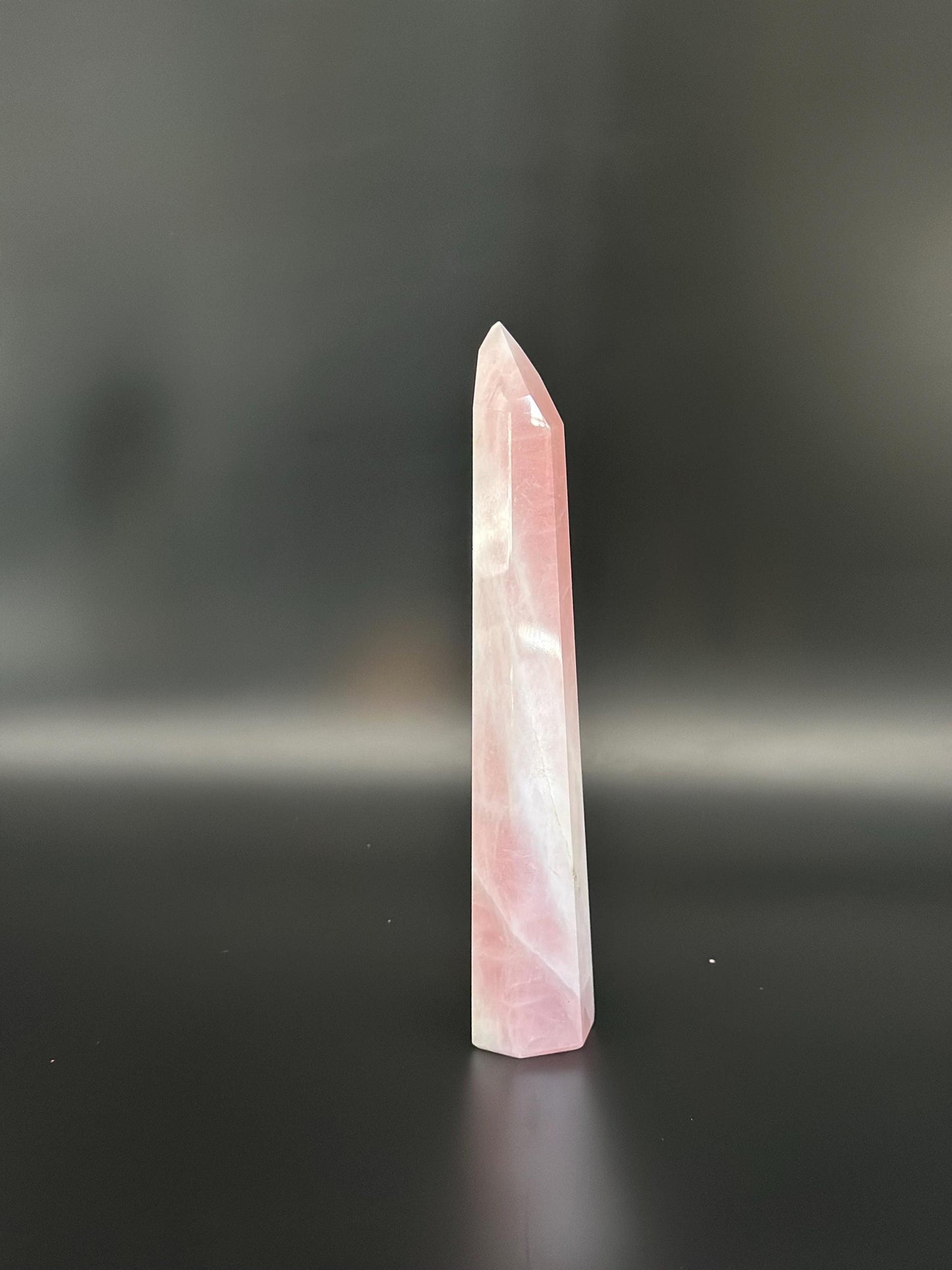 Rose Quartz Crystal Tower | Heart Chakra Healing | Self-Love.  Emotional Balance | Reiki & Energy Healing | High Vibrational Crystal Point