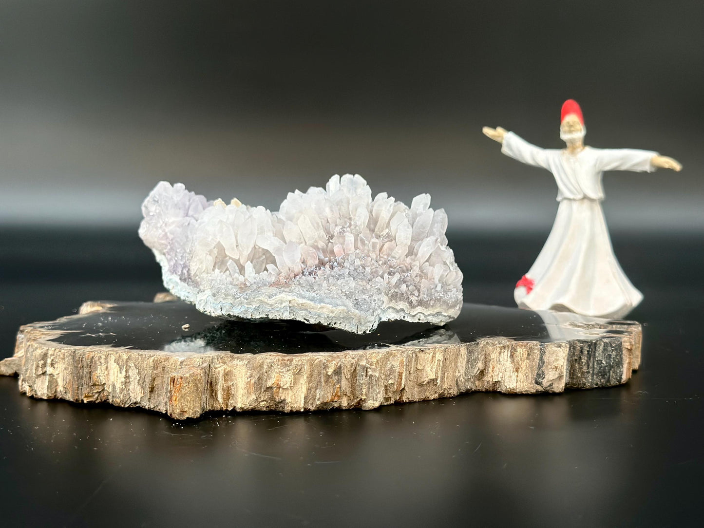 Flowering Amethyst Crystal – Rare Bloom Cluster for Spiritual Healing & Energy Cleansing