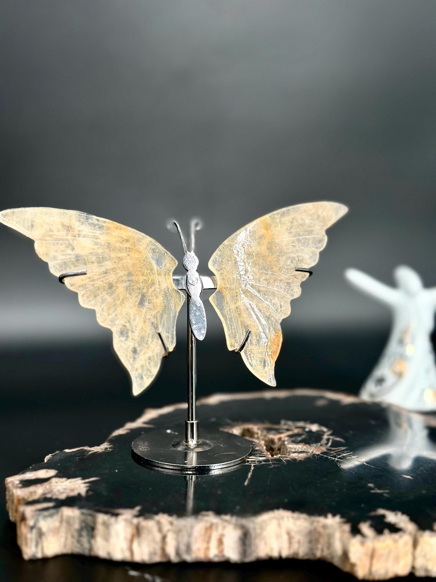 Golden Healer Quartz Butterfly – The Stone of Divine Healing & Illumination