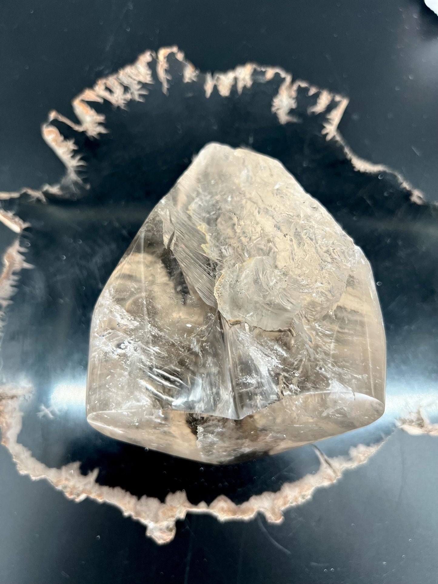 Citrine Heart & Raw Polished Citrine | Natural Abundance Crystal
