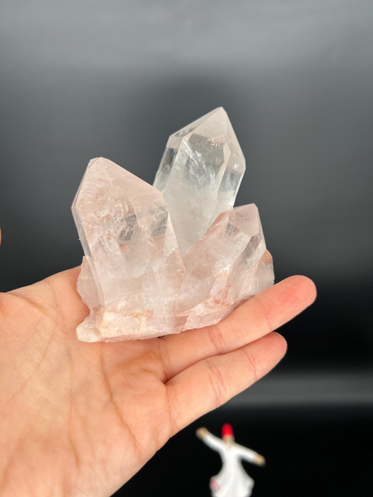 Himalayan Quartz Crystal Cluster | Raw Multi-Terminated Points | High Vibration Stone of Clarity & Divine Light