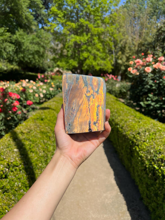 Polished Labradorite Slab | Mystic Aura Protection Stone
