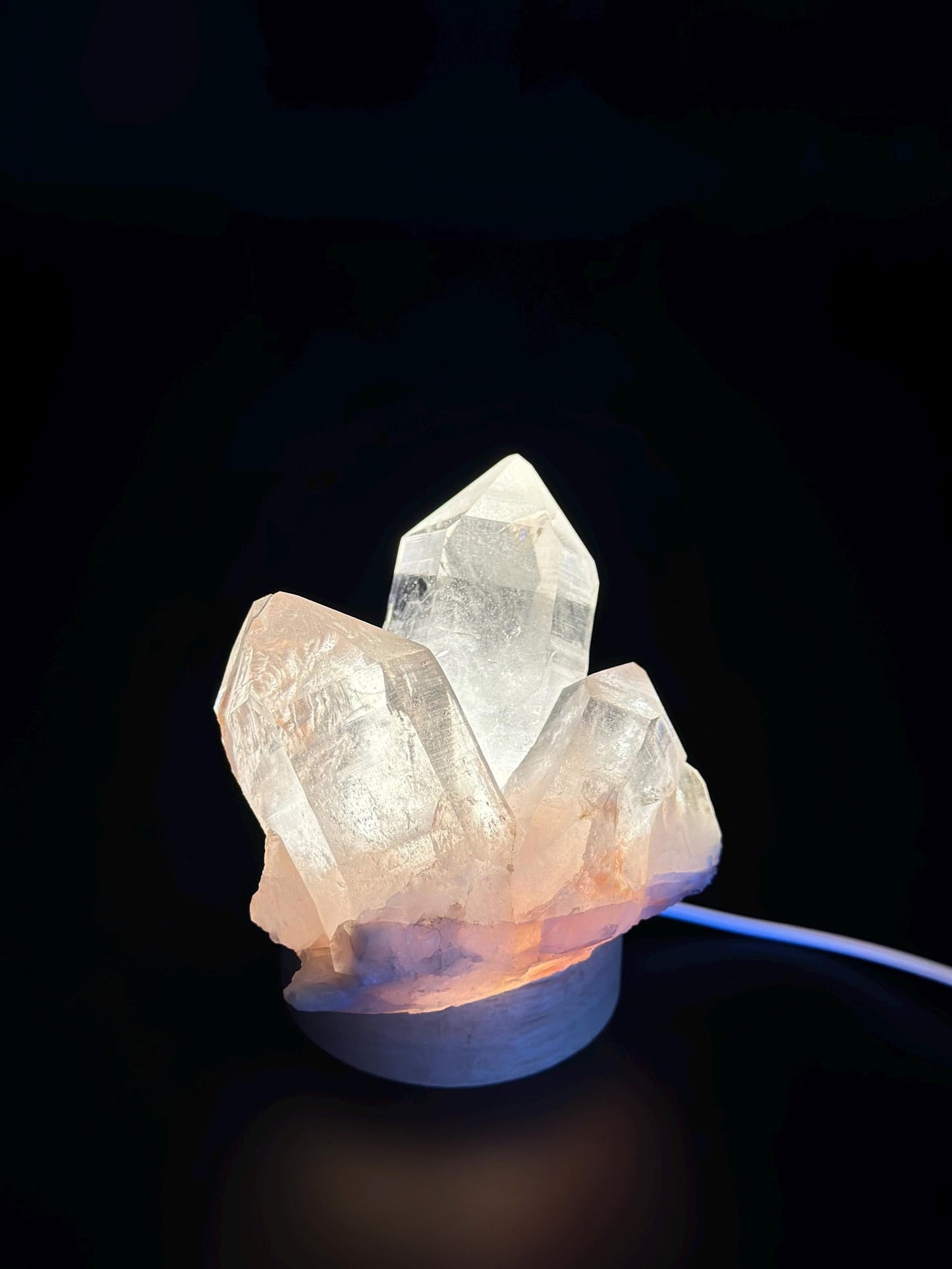 Himalayan Quartz Crystal Cluster | Raw Multi-Terminated Points | High Vibration Stone of Clarity & Divine Light