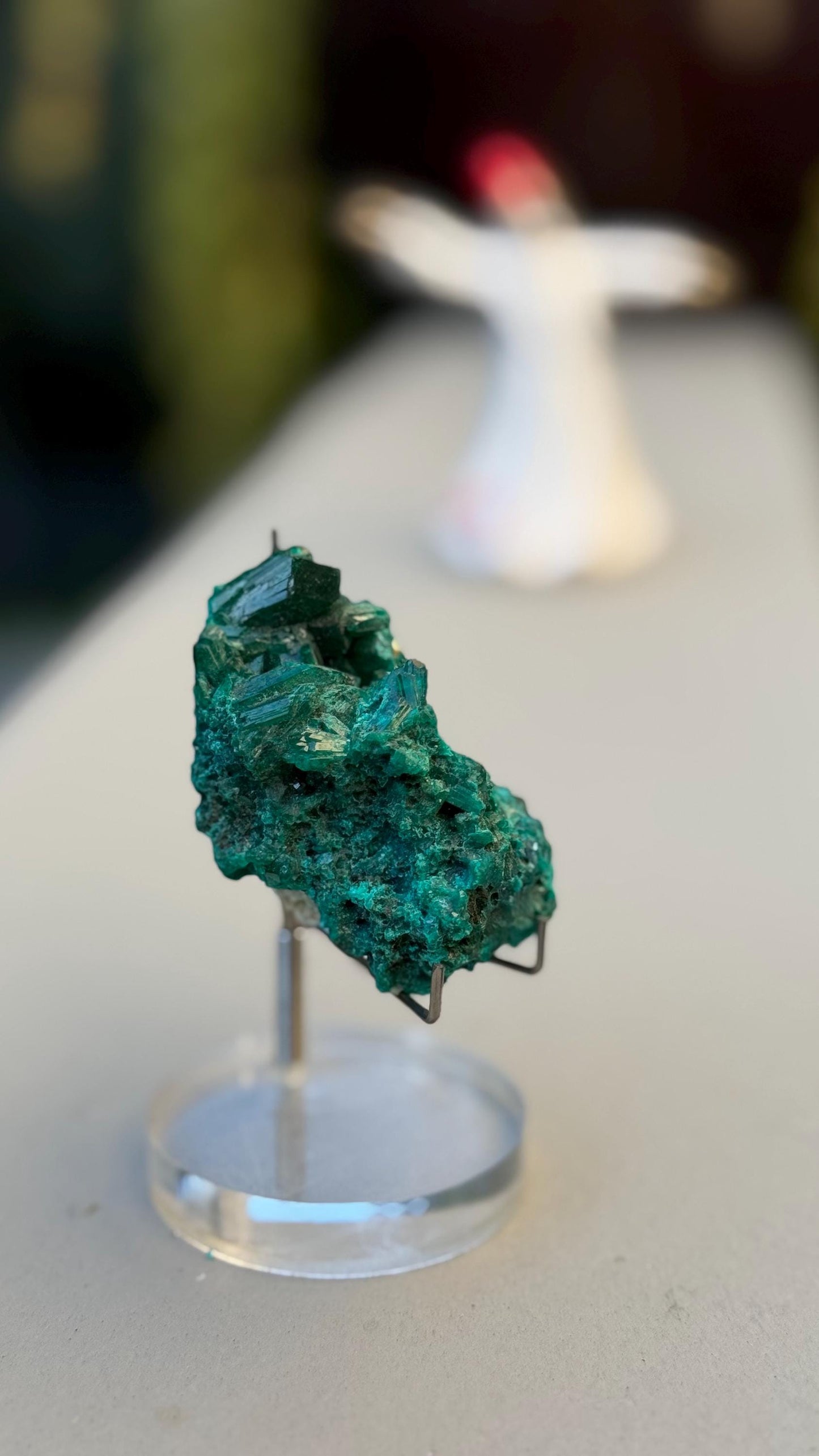 Dioptase Heart Healing Crystal • Emotional Detox • Forgiveness & Spiritual Growth Gem
