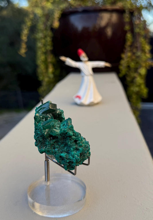 Dioptase Heart Healing Crystal • Emotional Detox • Forgiveness & Spiritual Growth Gem